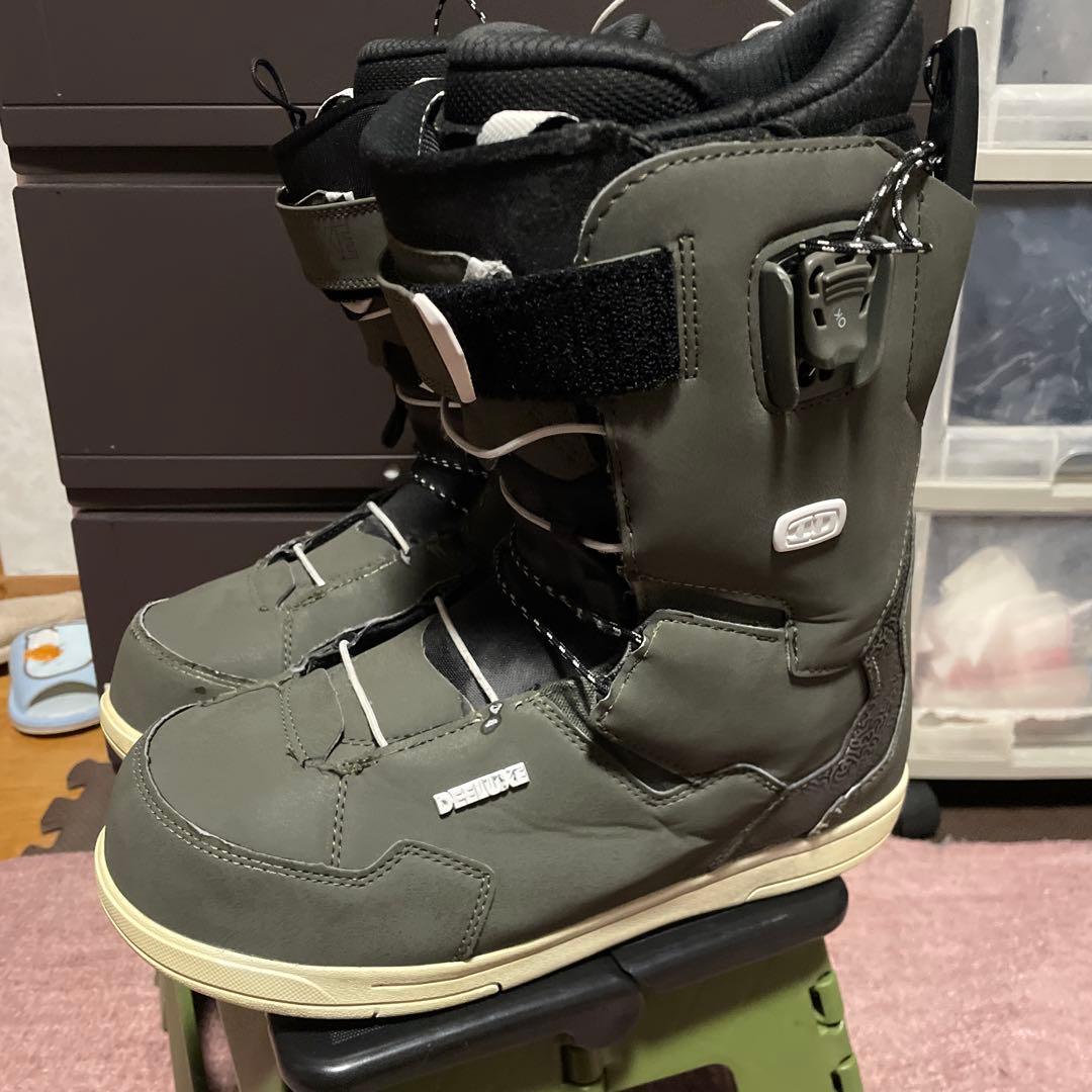 DEELUXE 23-24 27cm REVOLTゴーグル、グローブセット