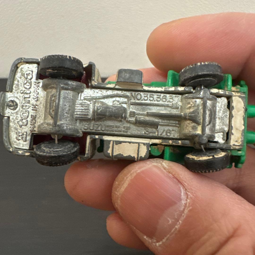 トミカ　いすゞ　エルフ　当時物