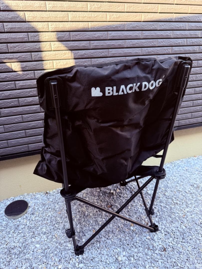 BLACKDOG 折りたたみキャンプチェア2脚セット