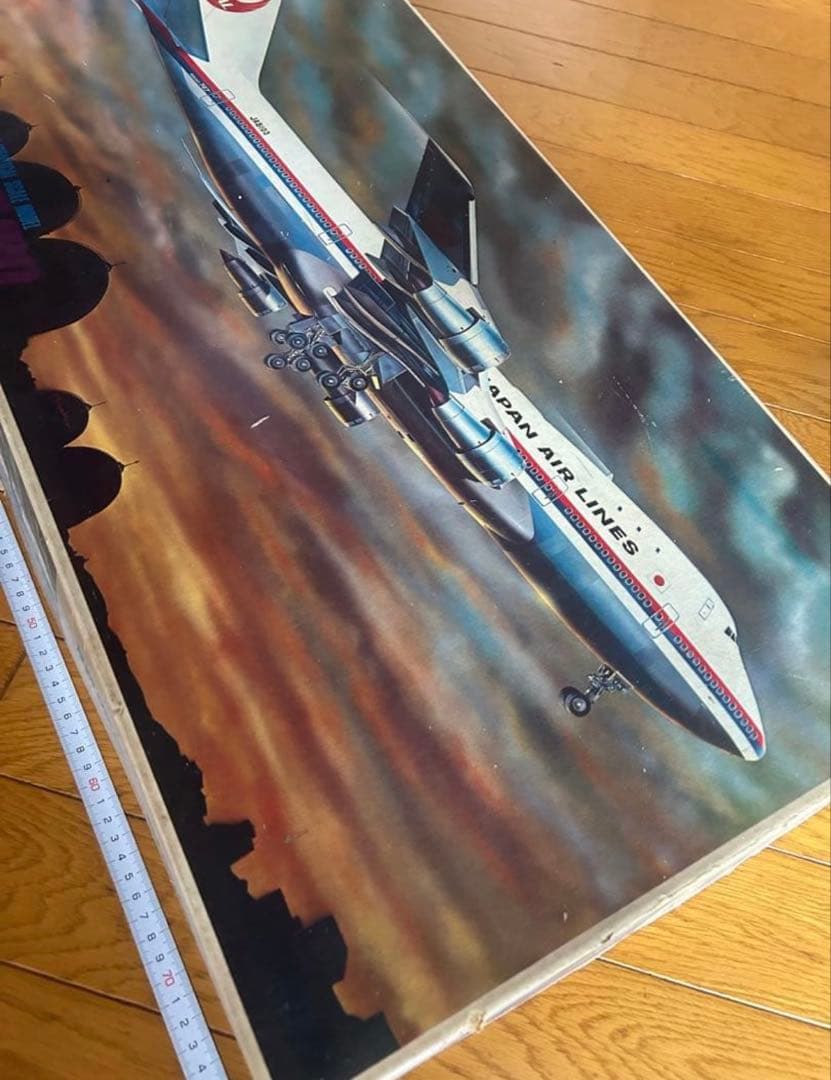 JAL Boeing 747 1/100 スケールモデル