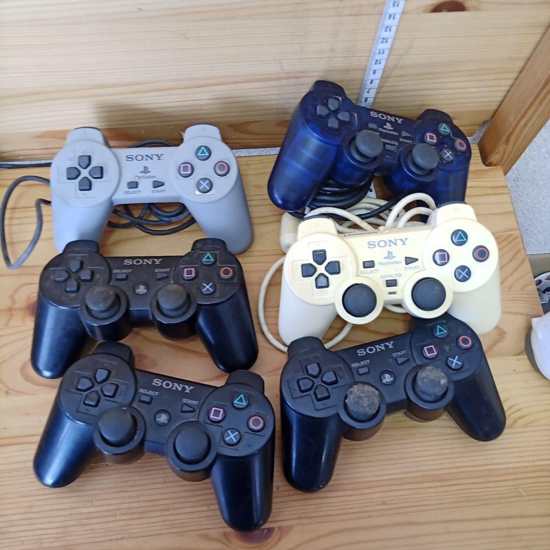 SONY　プレステ　プレステ2　コントローラ　6台