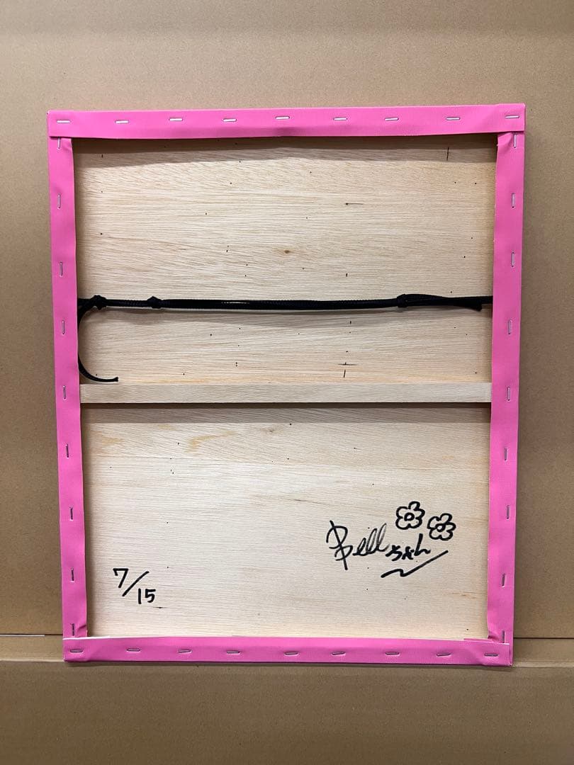 中居ベル　キャンバスプリント　「Cat Lady」