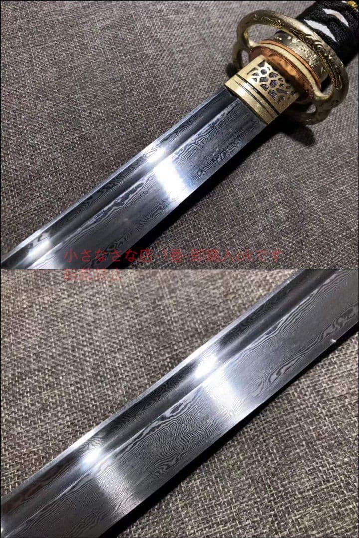 26寸百製鋼銅装侍刀宮本武蔵  古兵器 武具 刀装具 日本刀 模造刀 居合刀