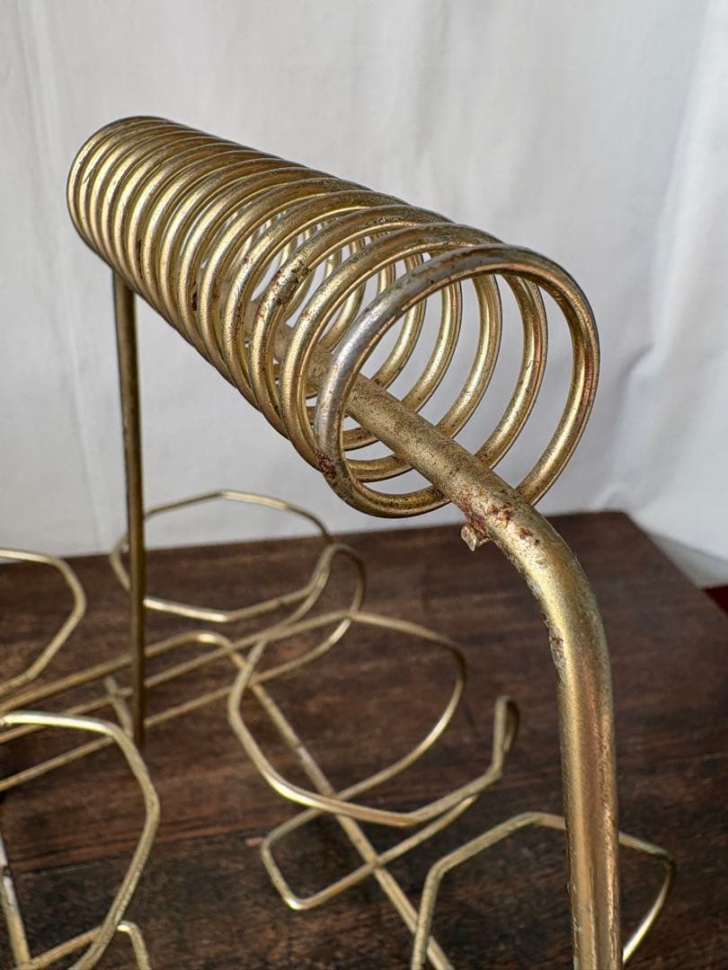 最終価格 ビンテージ グラス8個＆グラスホルダー セット