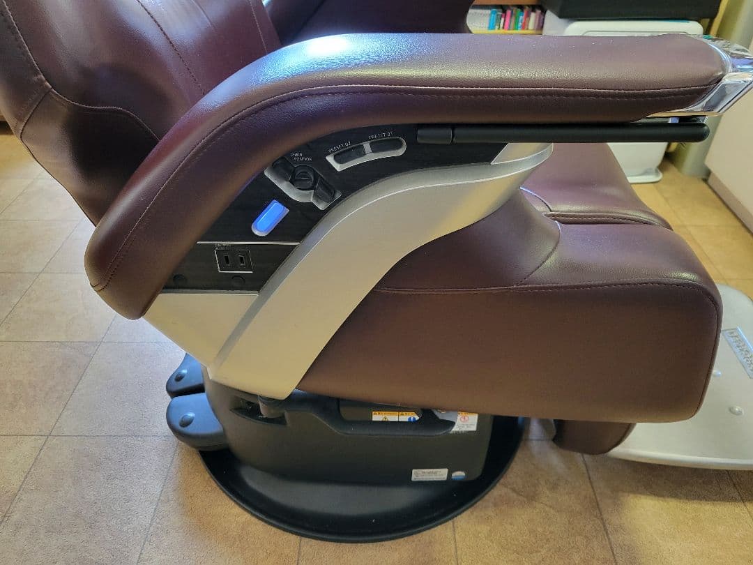 理容椅子 LEGEND レジェンド 茶 タカラベルモント