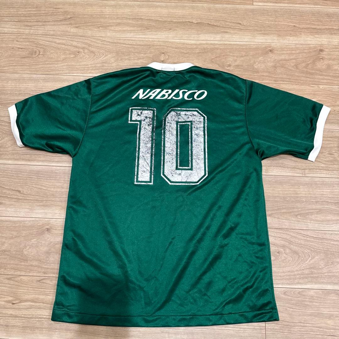 ラモス瑠偉　サッカー　ユニフォーム　NABISCO 10 引退ユニフォーム