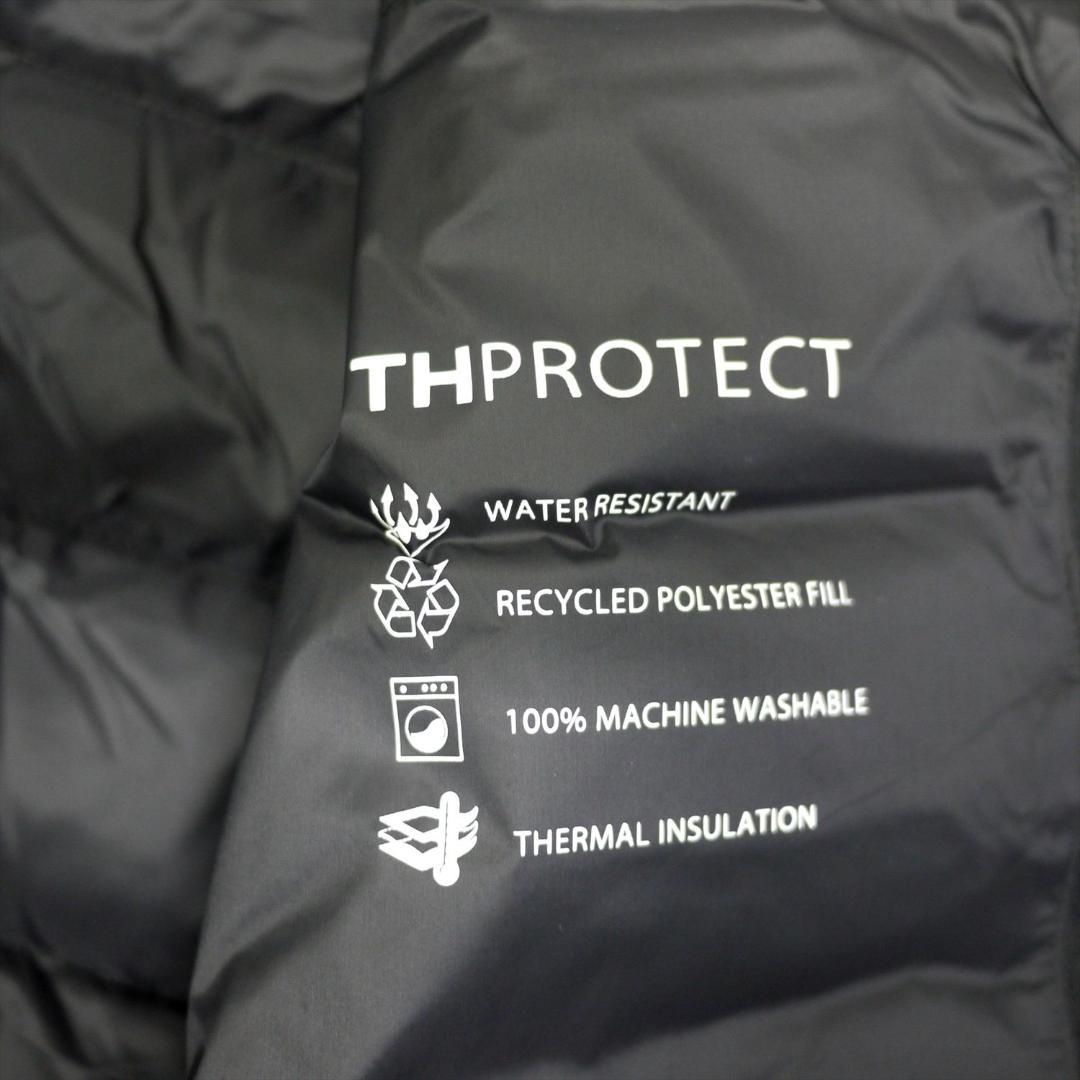 新品 トミーヒルフィガー THPROTECT 軽量 耐水 中綿 ベスト L 黒