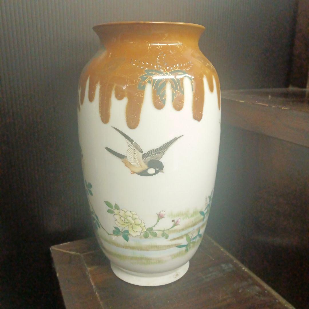 ごはんまま　明治時代　里帰り　瀬戸焼　川本枡吉　花瓶