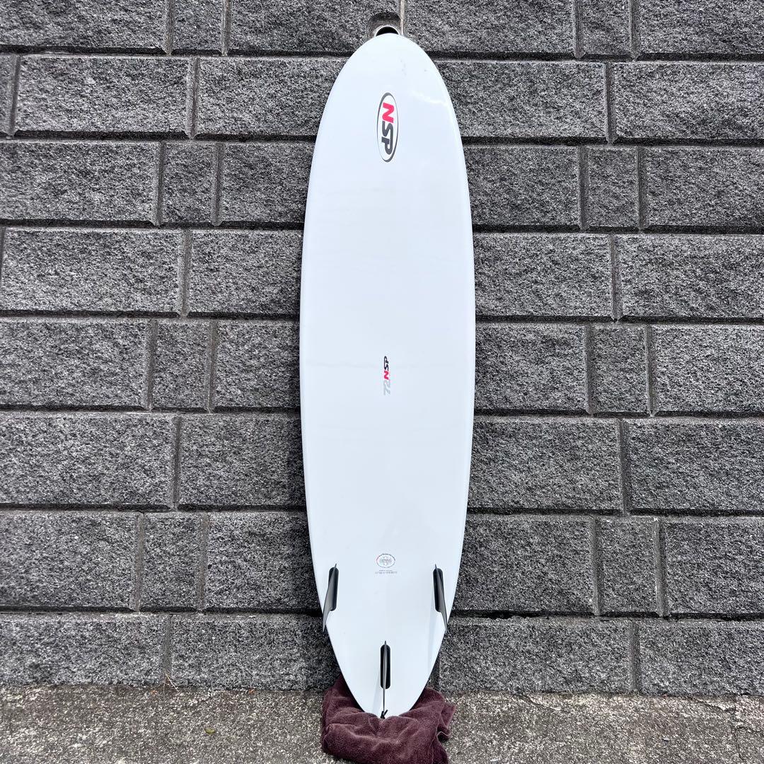 美品　NSP ファンボード　7’2ft ミッドレングス　さすぐ使える　良好