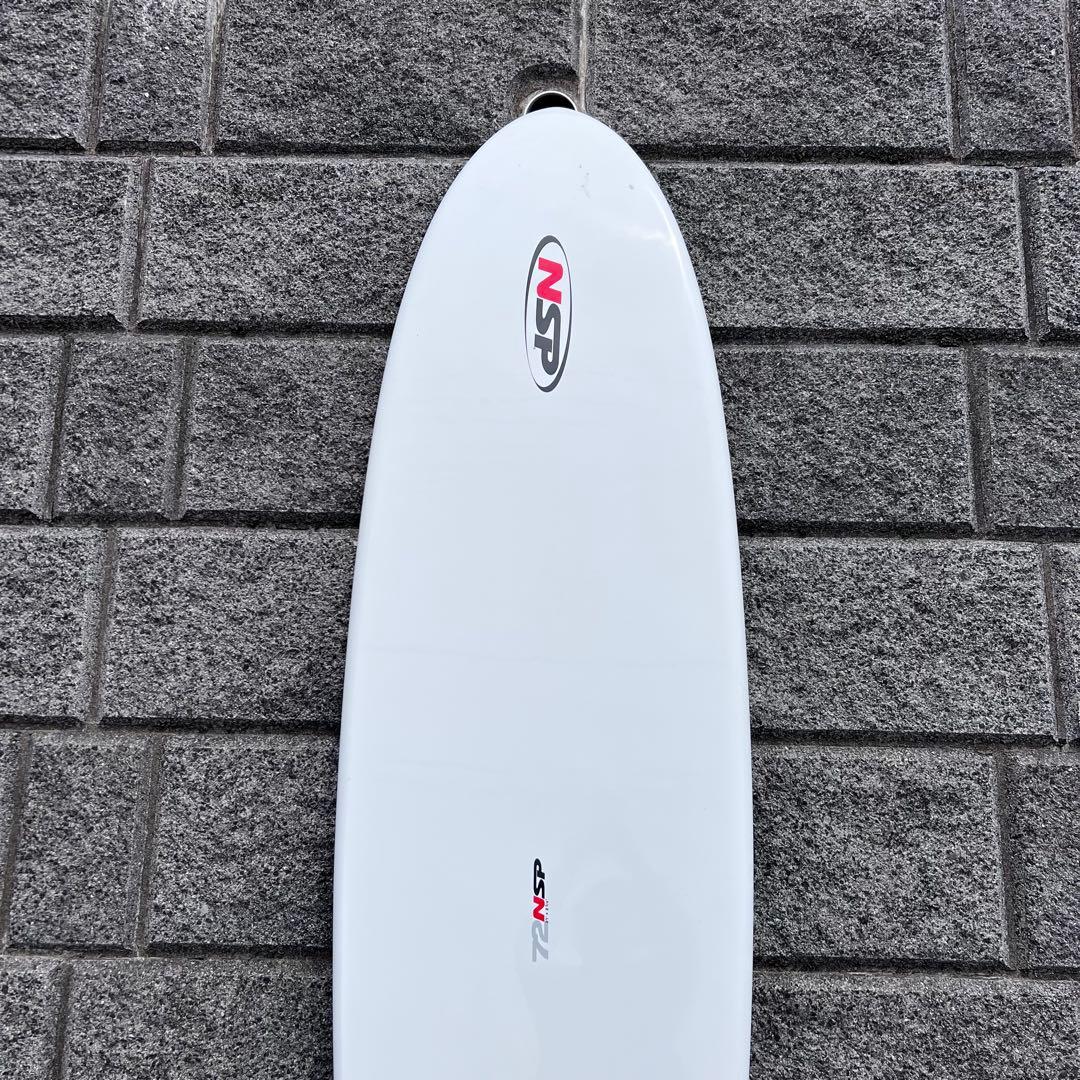 美品　NSP ファンボード　7’2ft ミッドレングス　さすぐ使える　良好