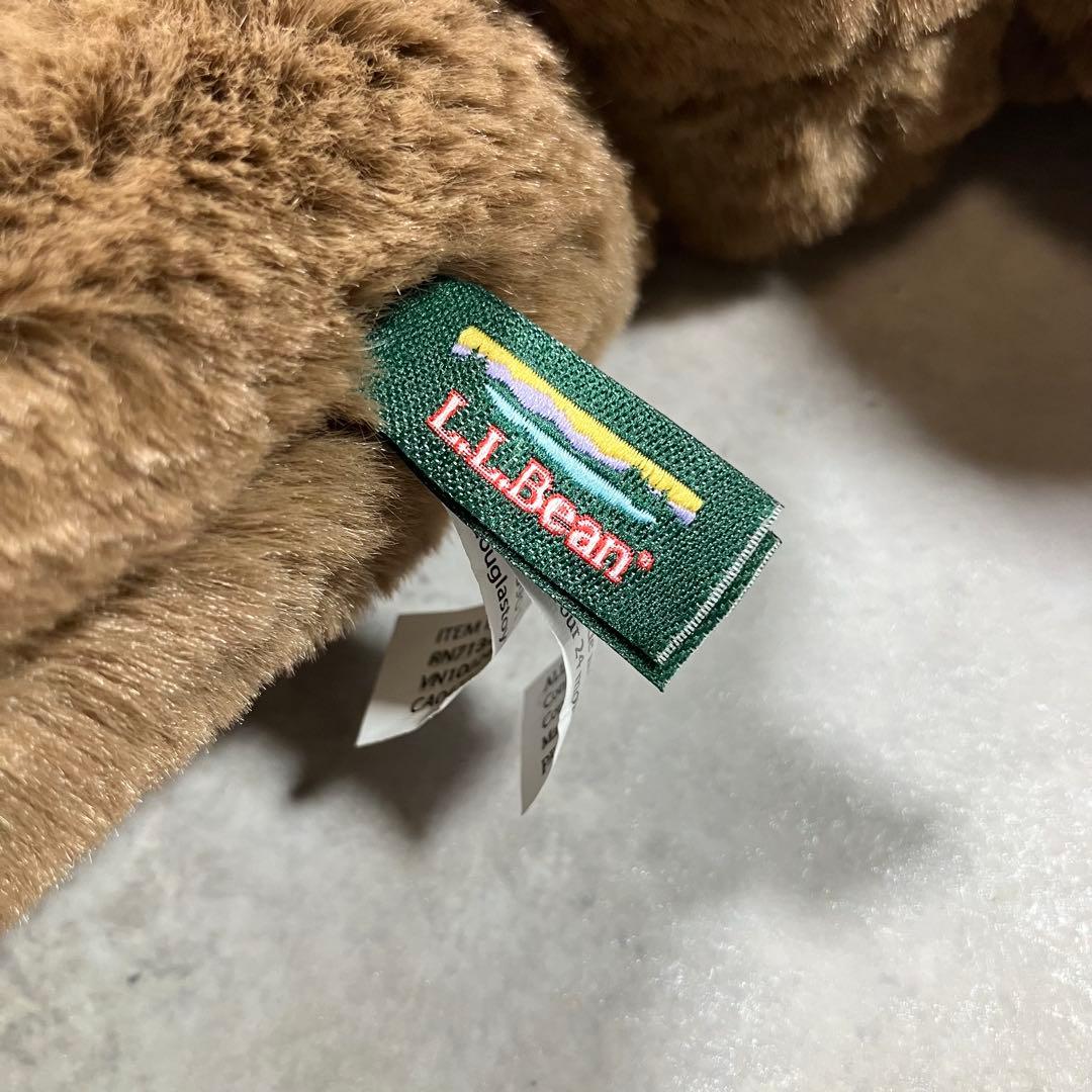 L.L.Bean エルエルビーン ぬいぐるみ くま ベア フリース付き