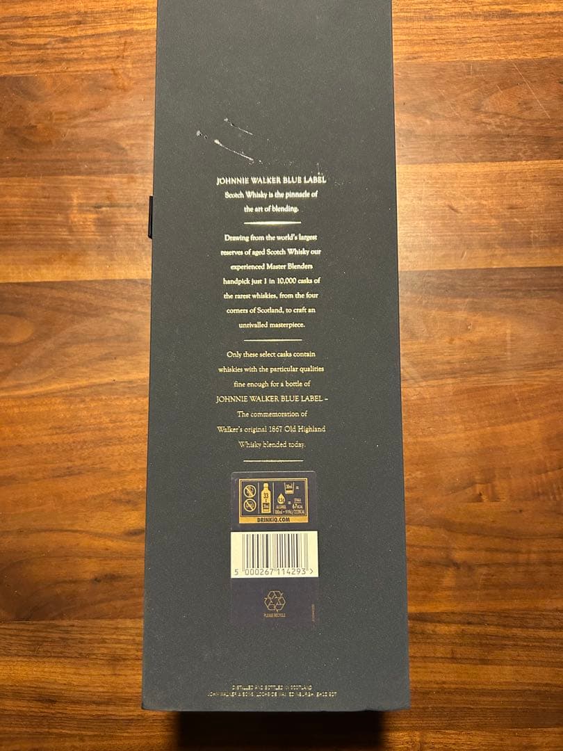 ジョニー・ウォーカー ブルーラベル　1000ml