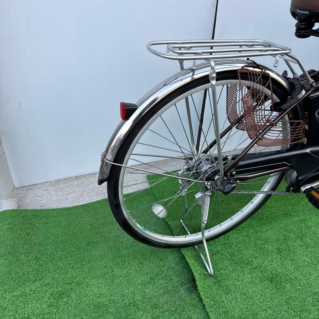 Panasonicパナソニック電動アシスト自転車26インチ ブラウン美品