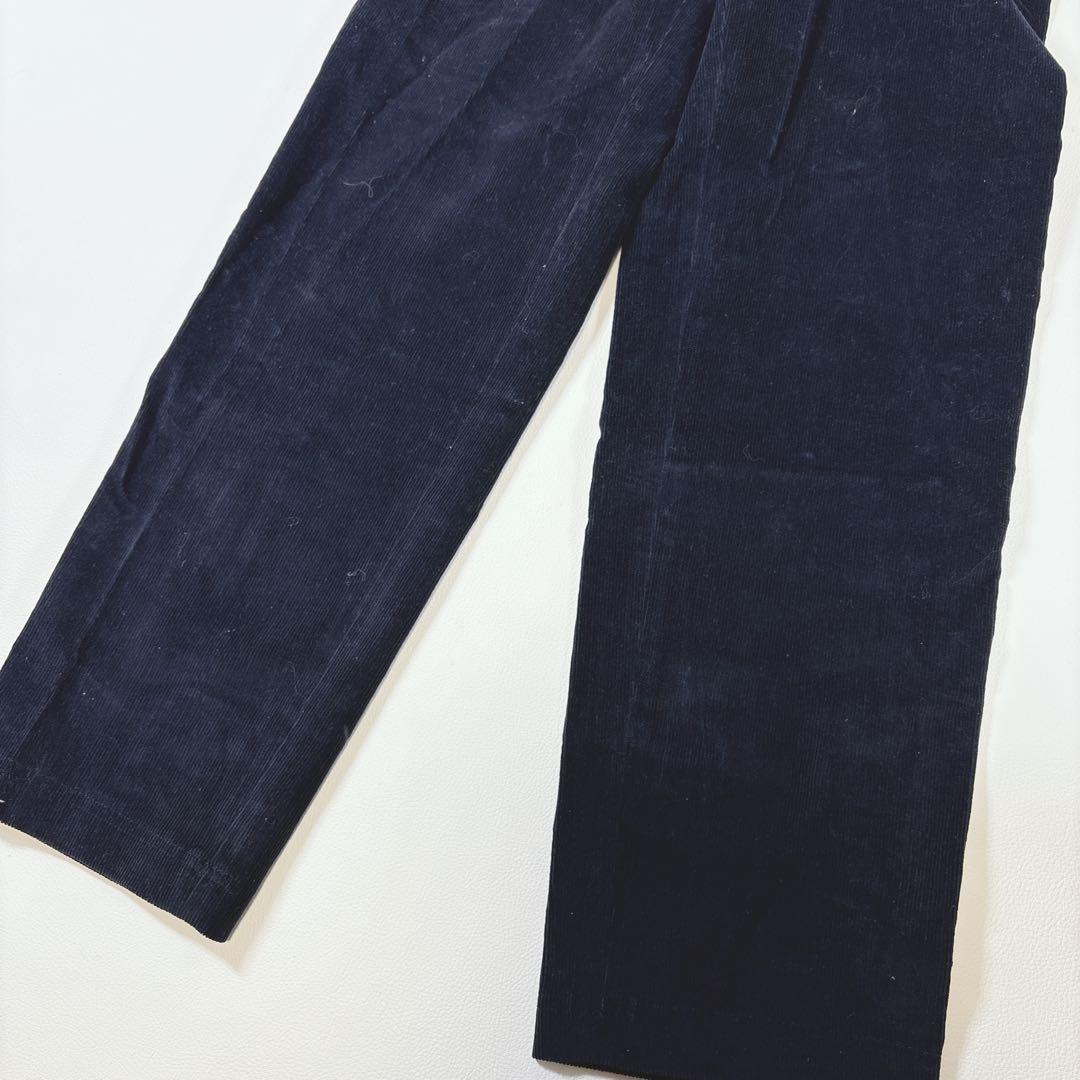 GIORGIO ARMANI GOLF コーデュロイパンツ 40 紺 デサント製