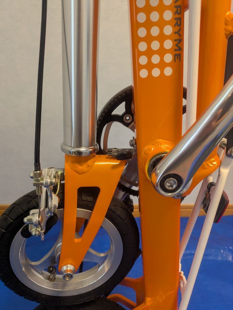 キャリーミー carry me 折りたたみ自転車 折り畳み 超美品 おまけ付き