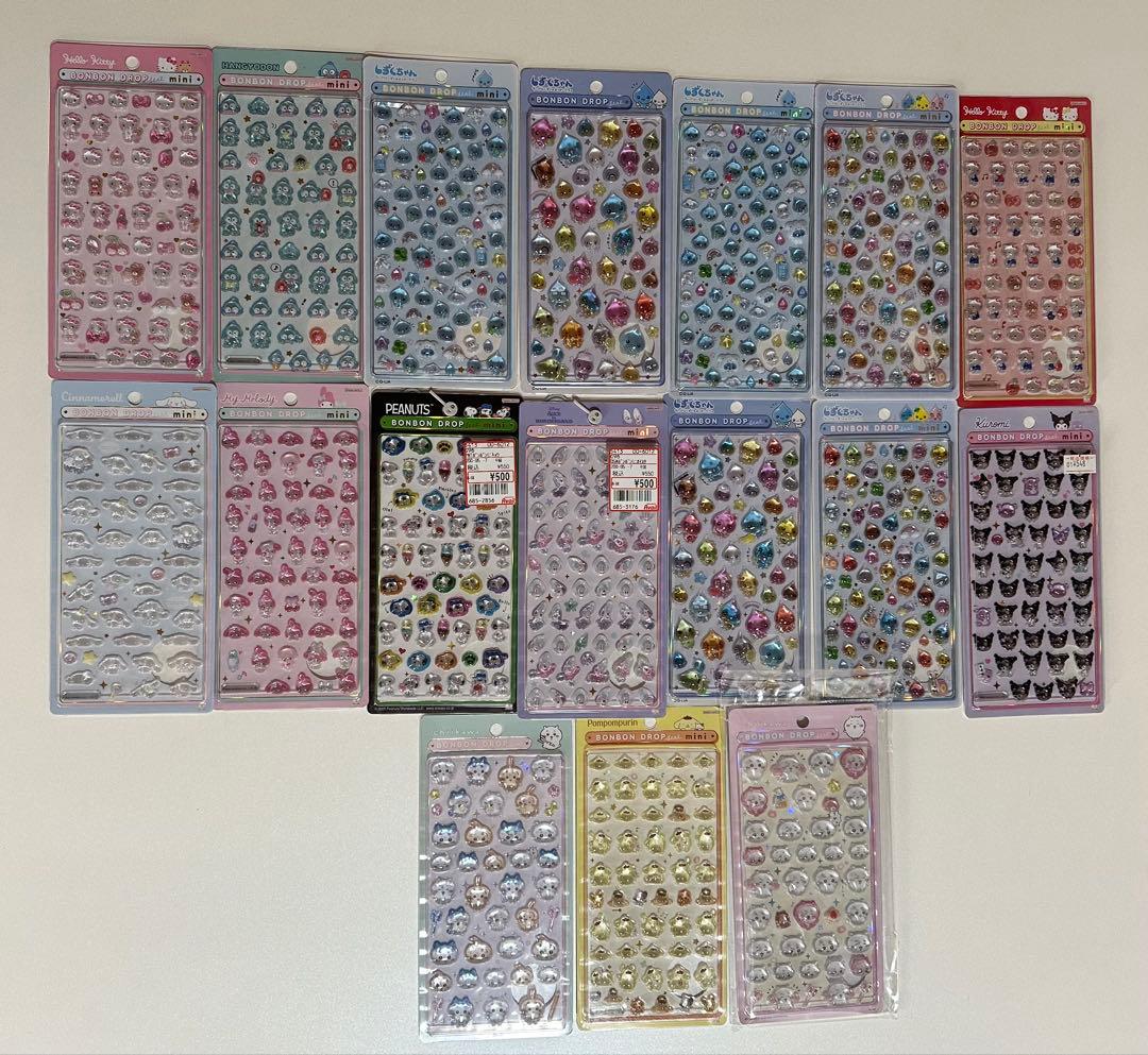 ネコ　ボンボンドロップシール　正規品　まとめ売り