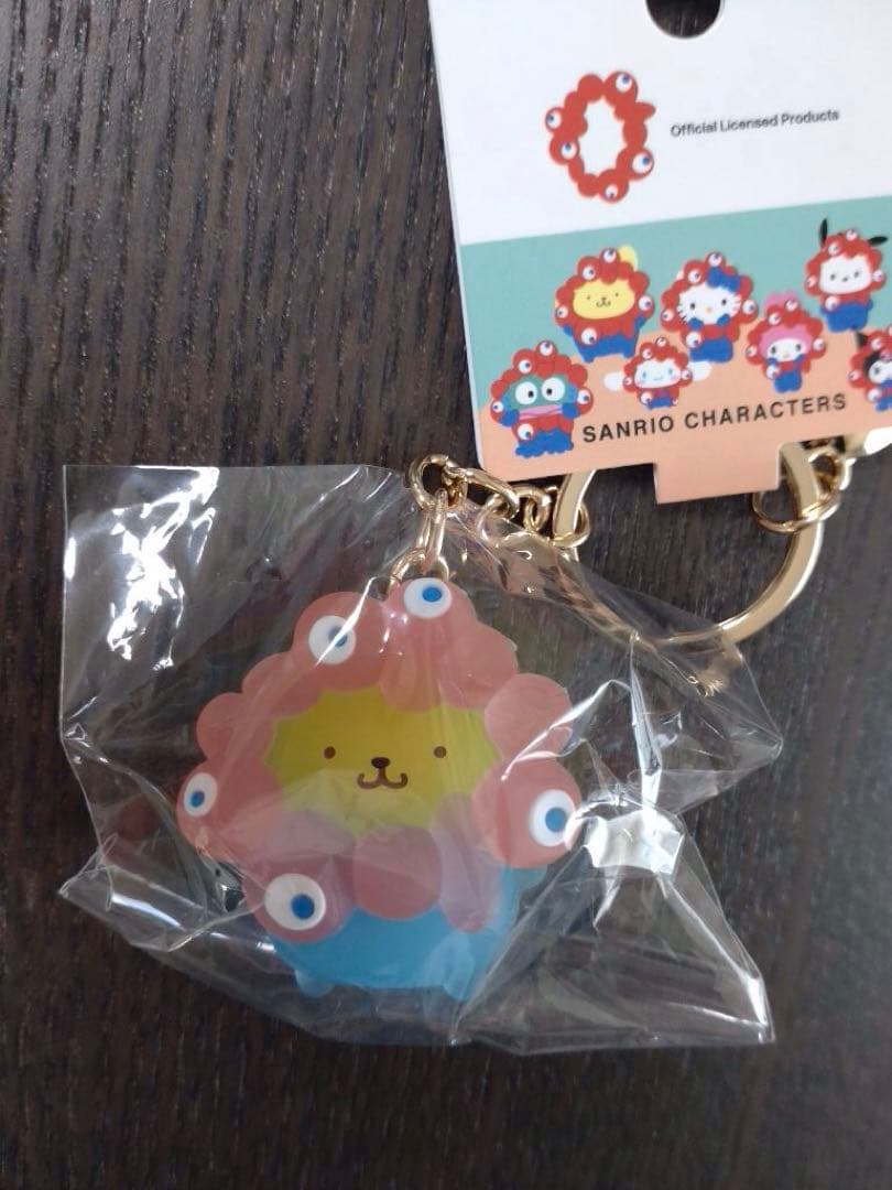 【バラ売り・組み合わせ自由】サンリオ ミャクミャク クリア キーホルダー 7種