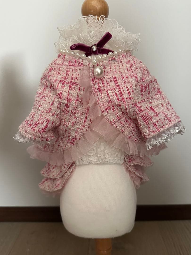 luxebirdieアデルSSワンピジャケットバレッタ3点セットリュクスバーディ