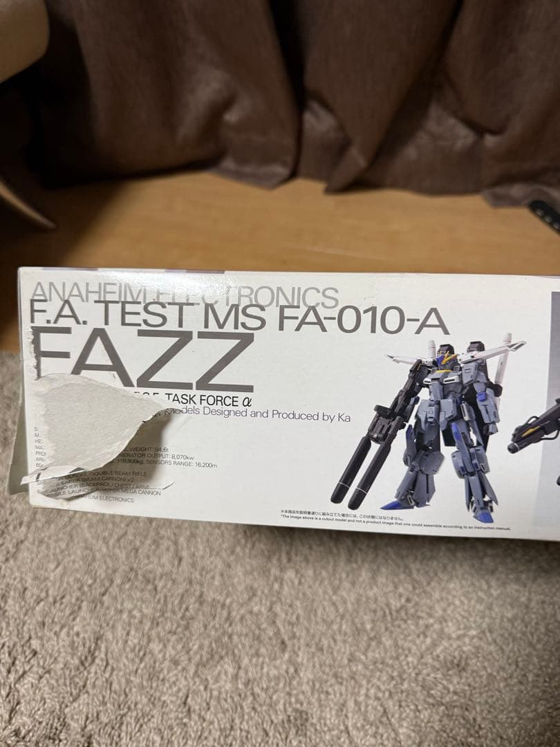 MG FAZZ バージョンカトキ　新品ですが箱に痛みあり