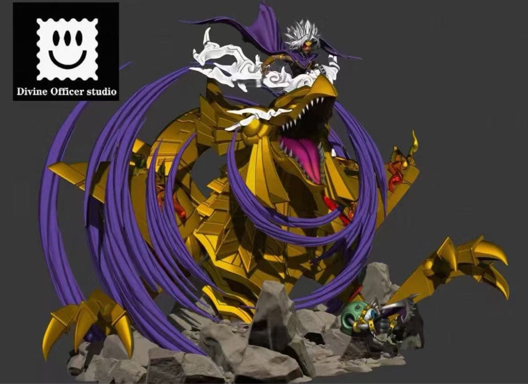 遊戯王 ラーの翼神竜 ガレージキット ガレキ スタチュー ②