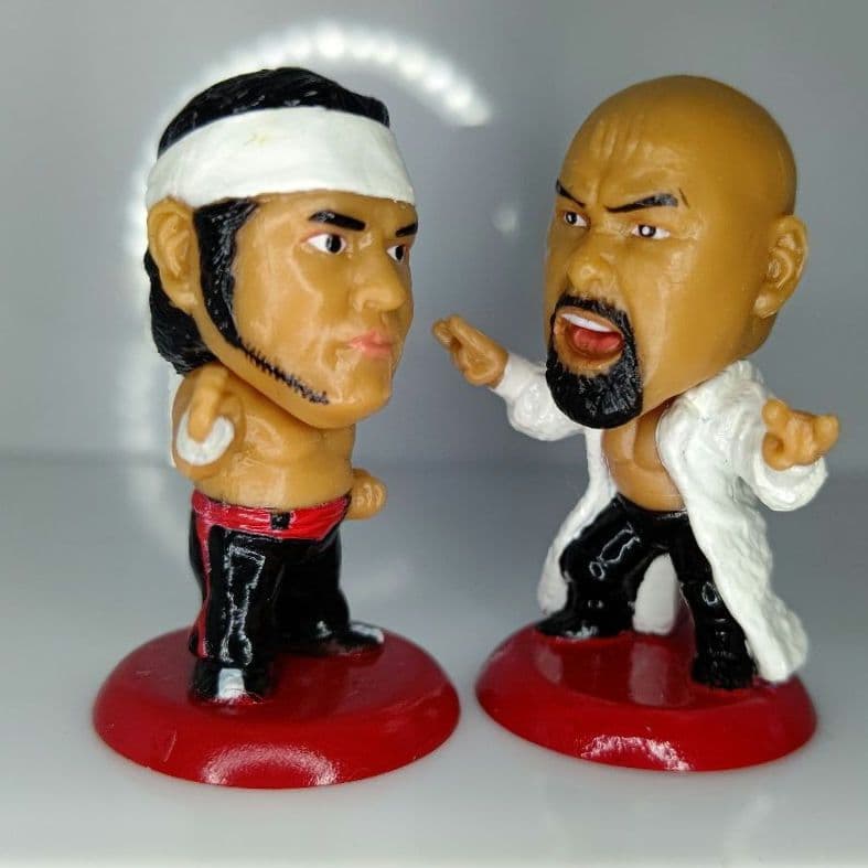 ☆★闘魂三銃士★☆プロ格ヒーローズ【武藤・蝶野・橋本】