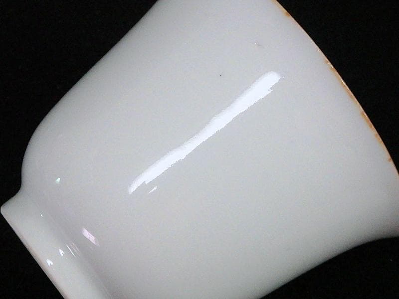 古伊万里　白磁　蓋向付　江戸中期　C358AS-fbjr