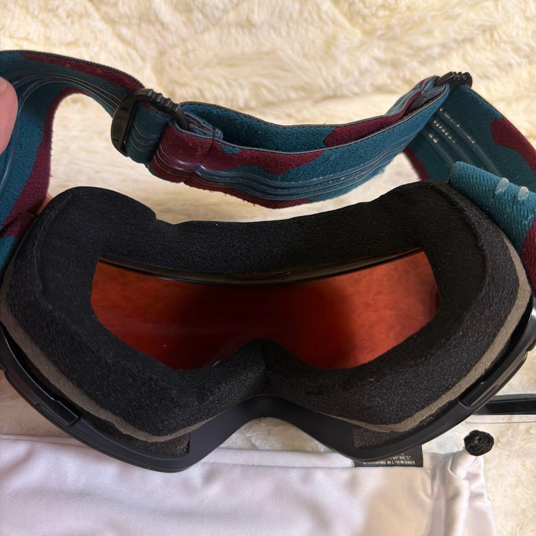 よ*)様 OAKLEY ゴーグル フライトデッキ　ミラー仕上げ 透明予備レンズ付