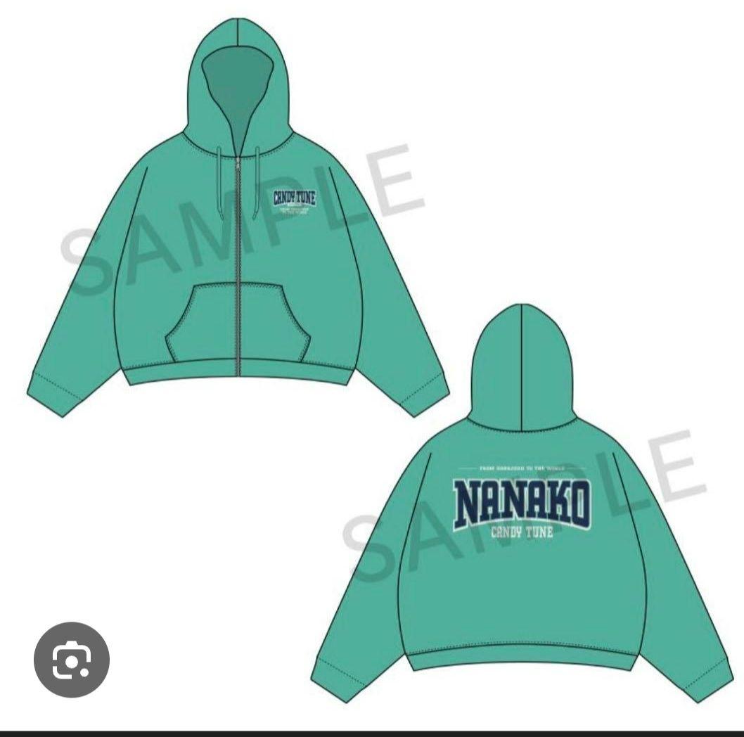 CANDY TUNE　nanako タオルパーカー　なちこ