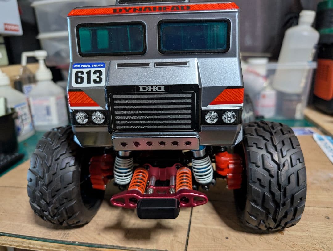 タミヤ　ダイナヘッド　4WS仕様　新品カスタム　レシーバーサービス中