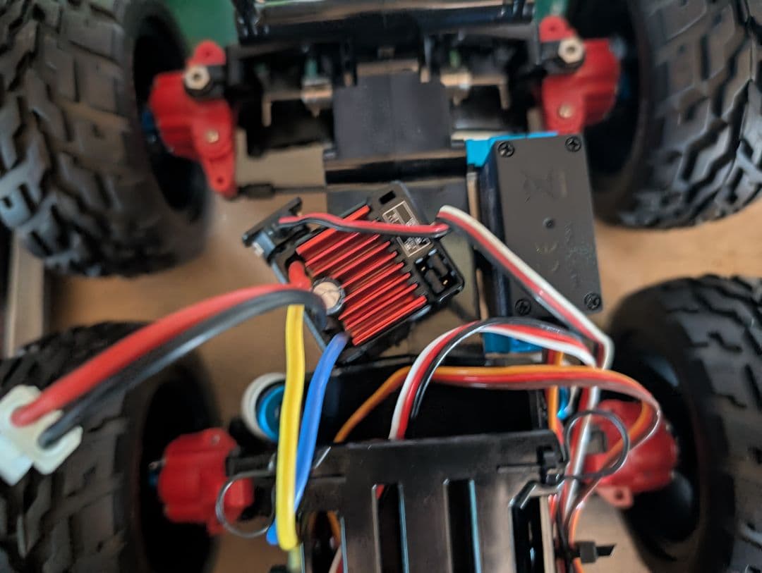 タミヤ　ダイナヘッド　4WS仕様　新品カスタム　レシーバーサービス中