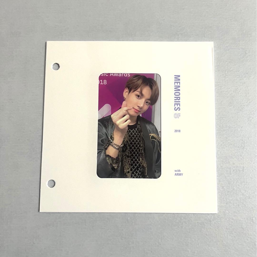 BTS MEMORIES 2018 Blu-ray DVD グク トレカ セット