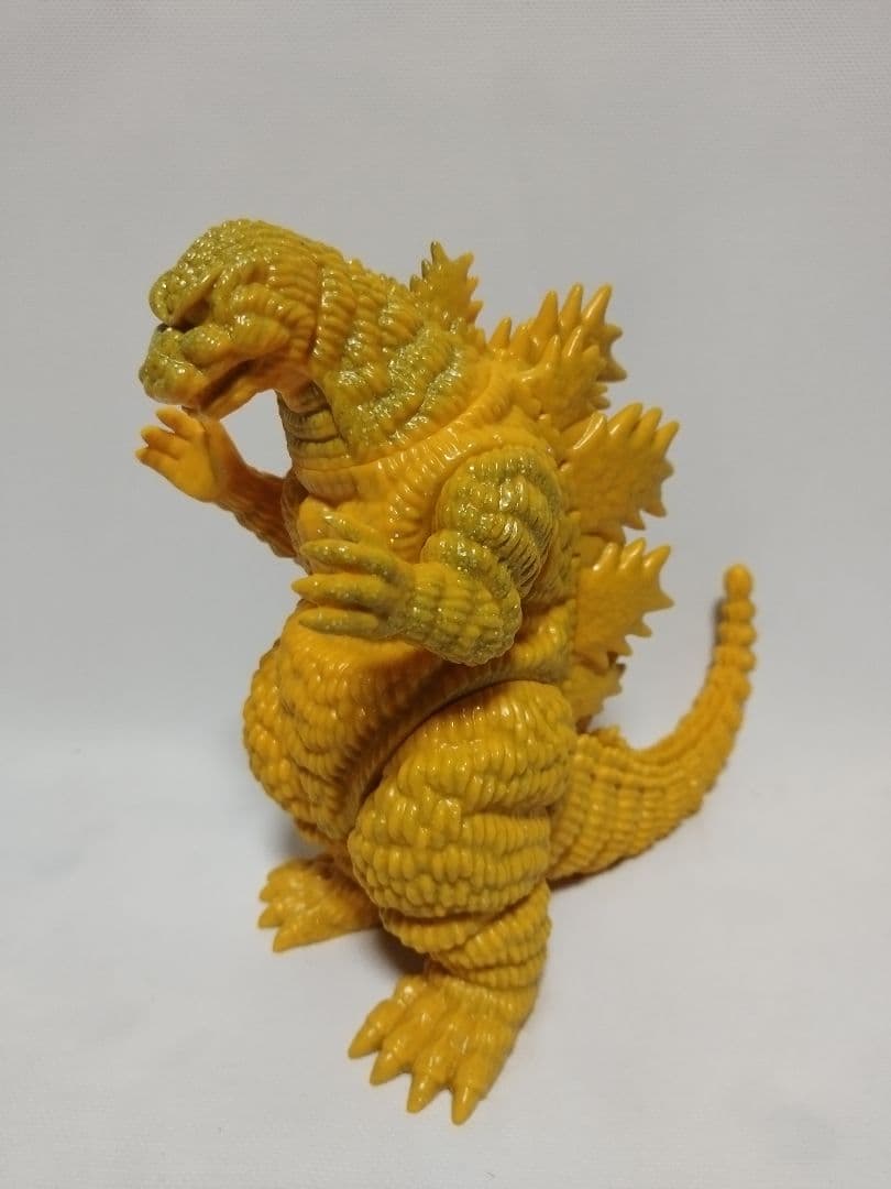 中古品 Marmit マーミット ゴジラ デスゴジ 肌色 ソフビ ラメ 22cm