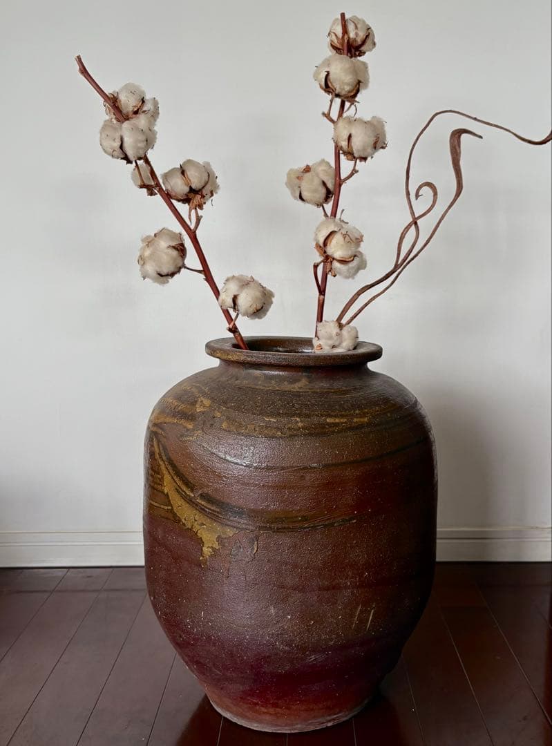 古備前　大壺　高さ40cm 酒壺　骨董　時代物