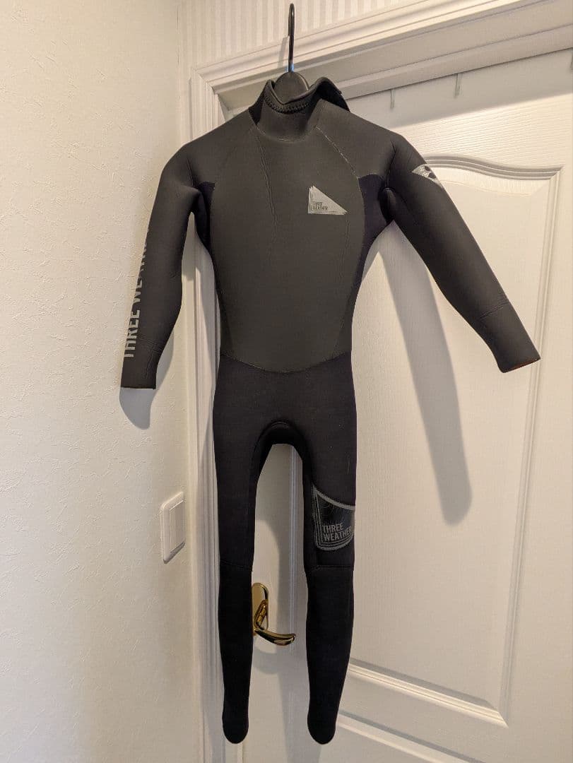 THREE WEATHER セミドライ　キッズ　子供　150 裏起毛