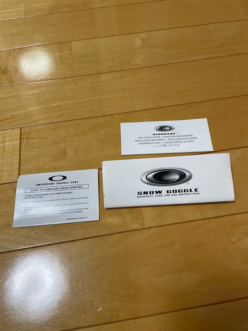 OAKLEY オークリー スキー スノーボード ゴーグル 交換レンズ３枚付き
