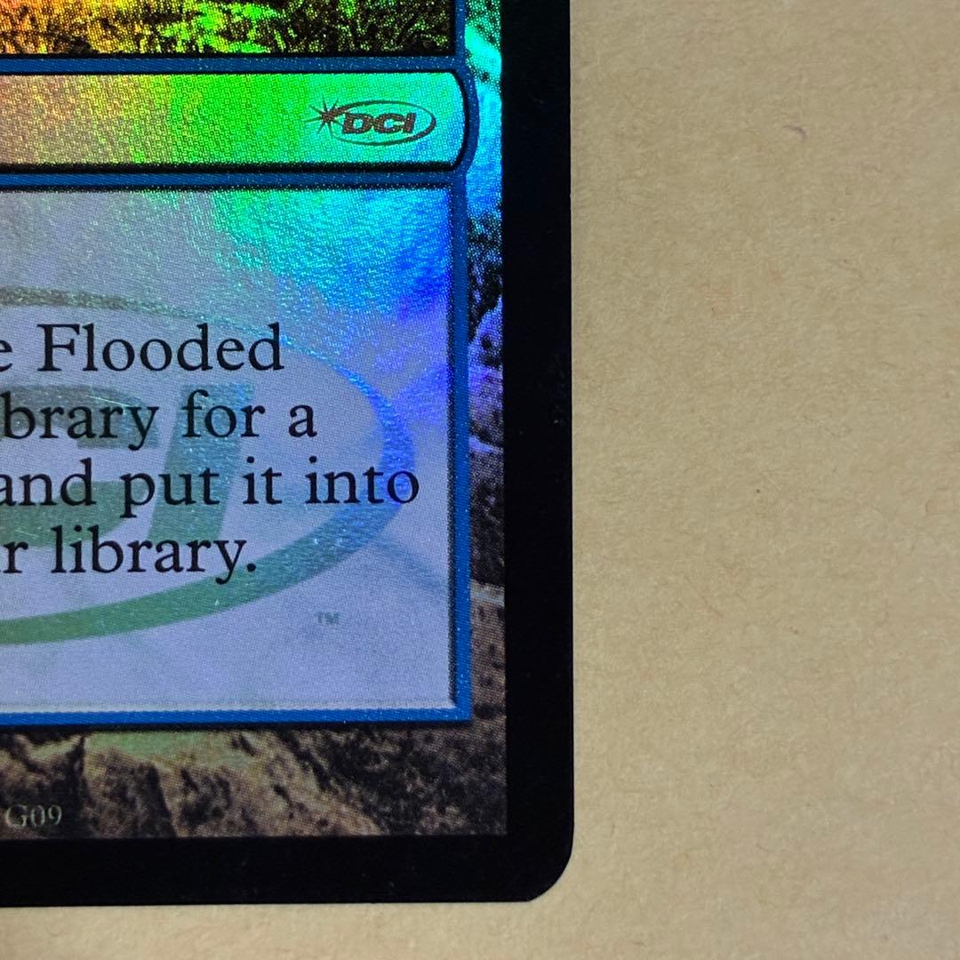 溢れかえる岸辺 / Flooded Strand ジャッジ褒賞 Foil