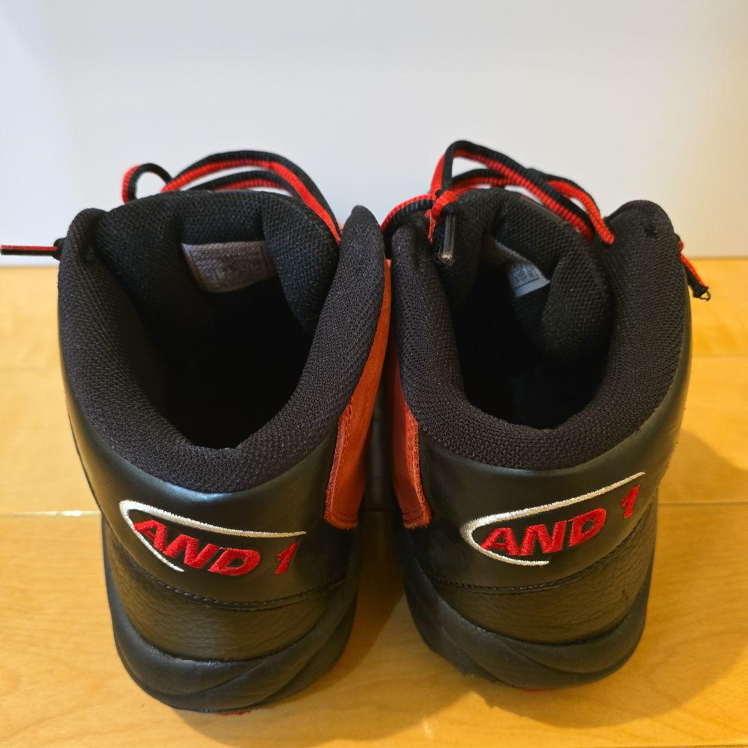 AND1　タイチミッド　赤黒　28cm