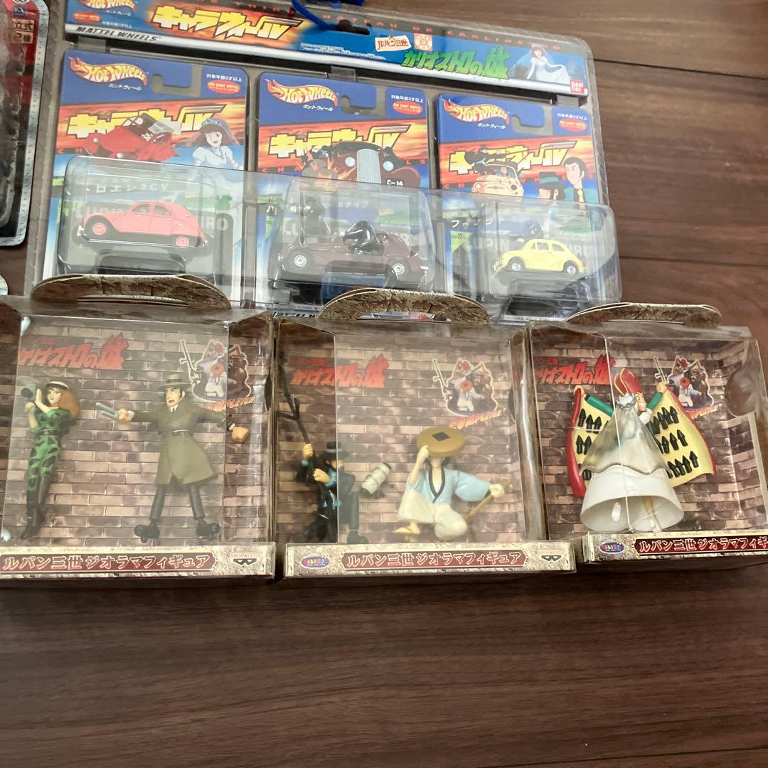 ルパン三世　カリオストロの城　キャラウィールとプライズセット　宮崎駿監督作品