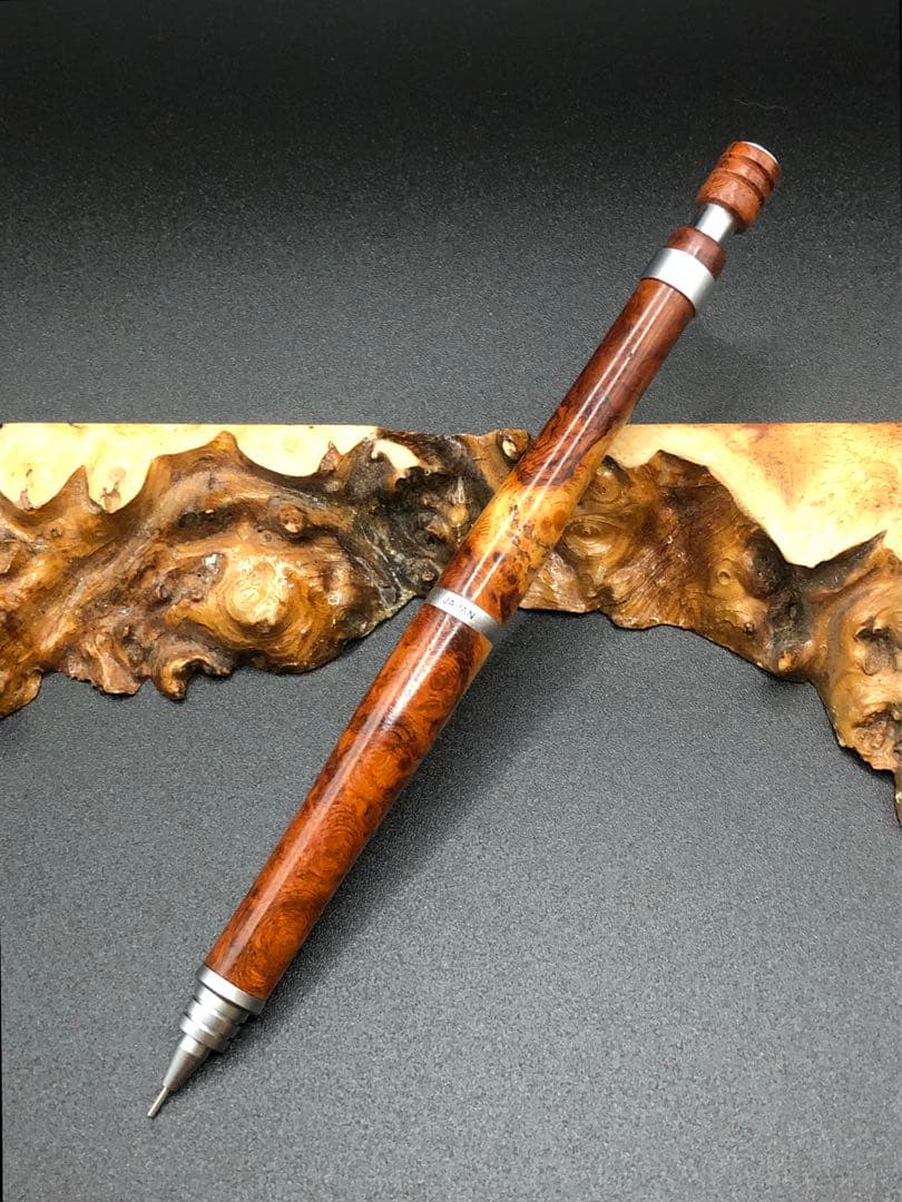 pilot パイロットS20シャープペンシル0.5mm花梨瘤/紅白