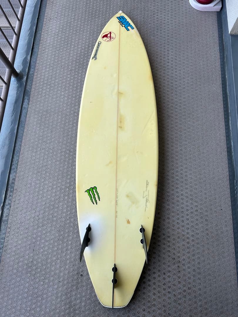 SMAC ショートボード アイボリー 6.2