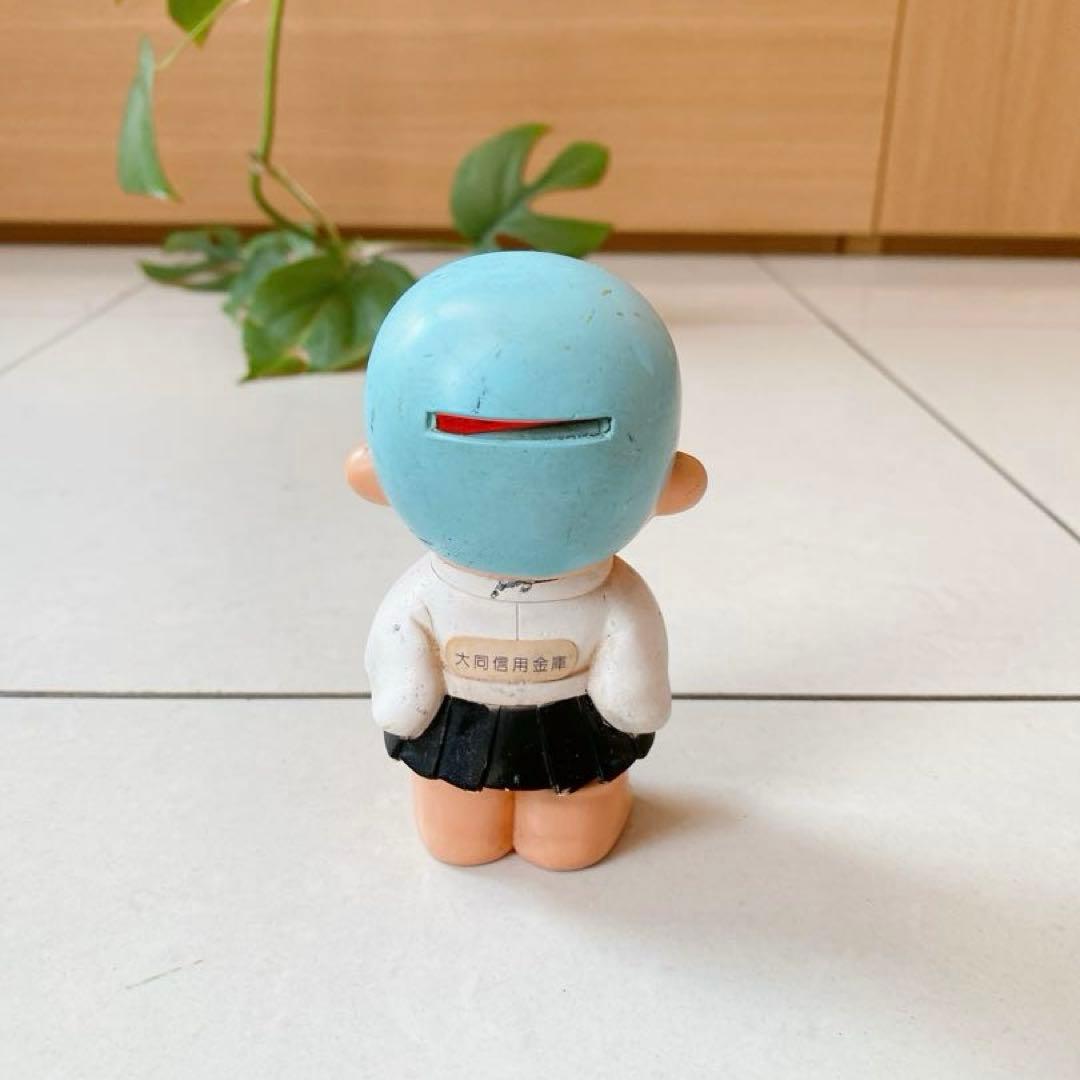 昭和レトロ　ソフビ　信用金庫　信ちゃん　一休さん