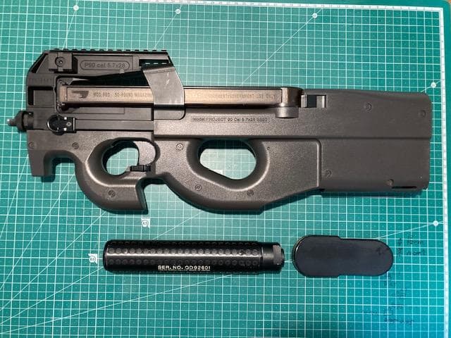 [FET搭載,調整済み]東京マルイ P90TR ＋カスタム