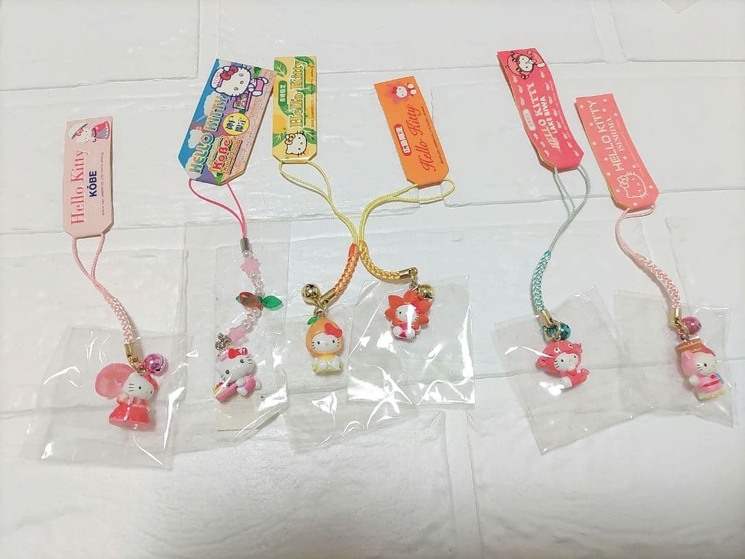 ご当地キティ チャーミーキティ 根付 ストラップ ファスナーマスコット