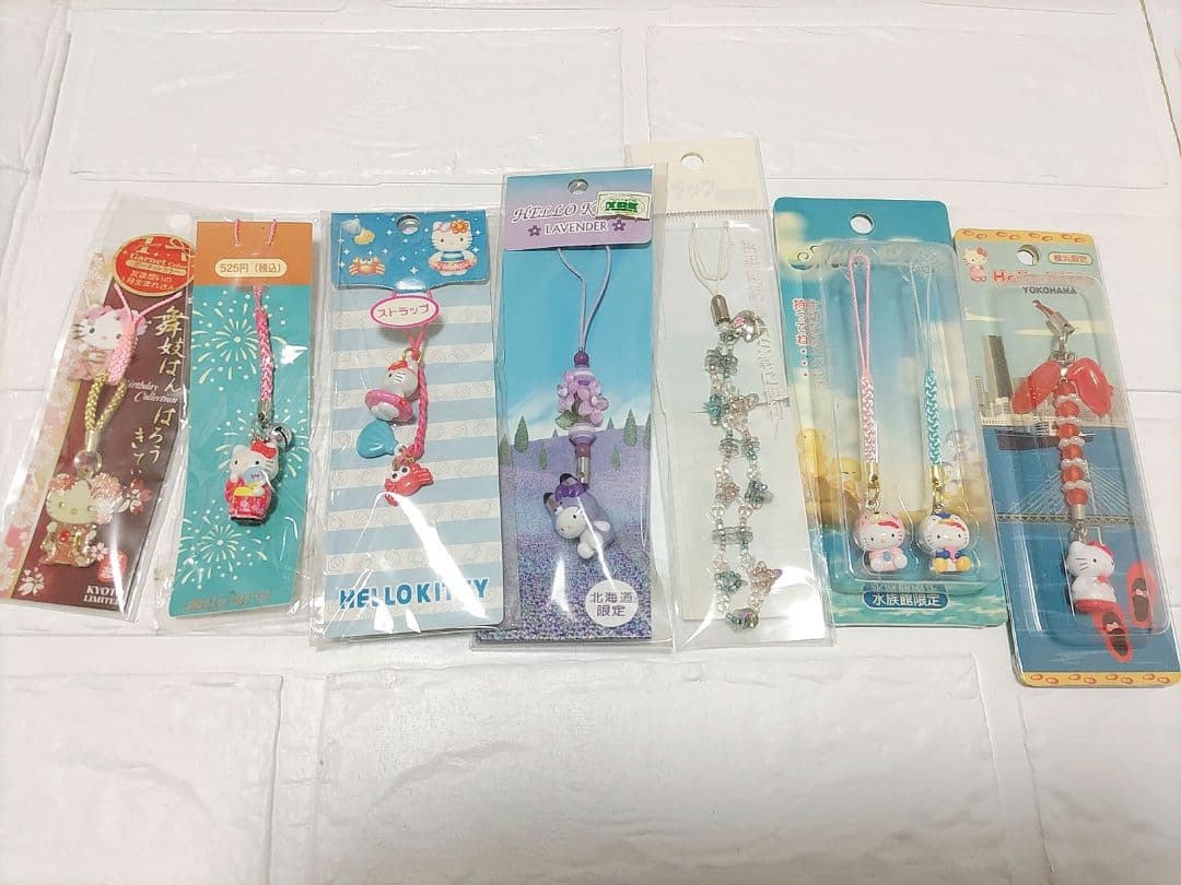 ご当地キティ チャーミーキティ 根付 ストラップ ファスナーマスコット