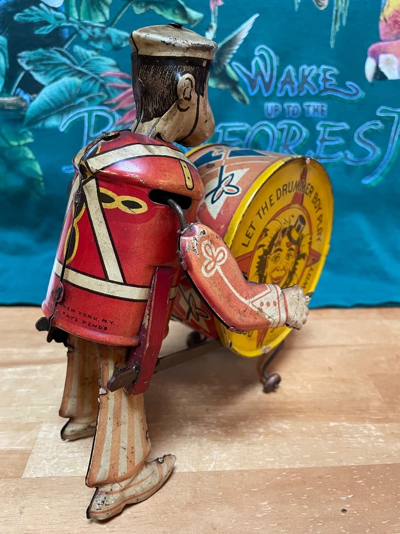 40’s アンティークトイ 「マーチング ドラマー」