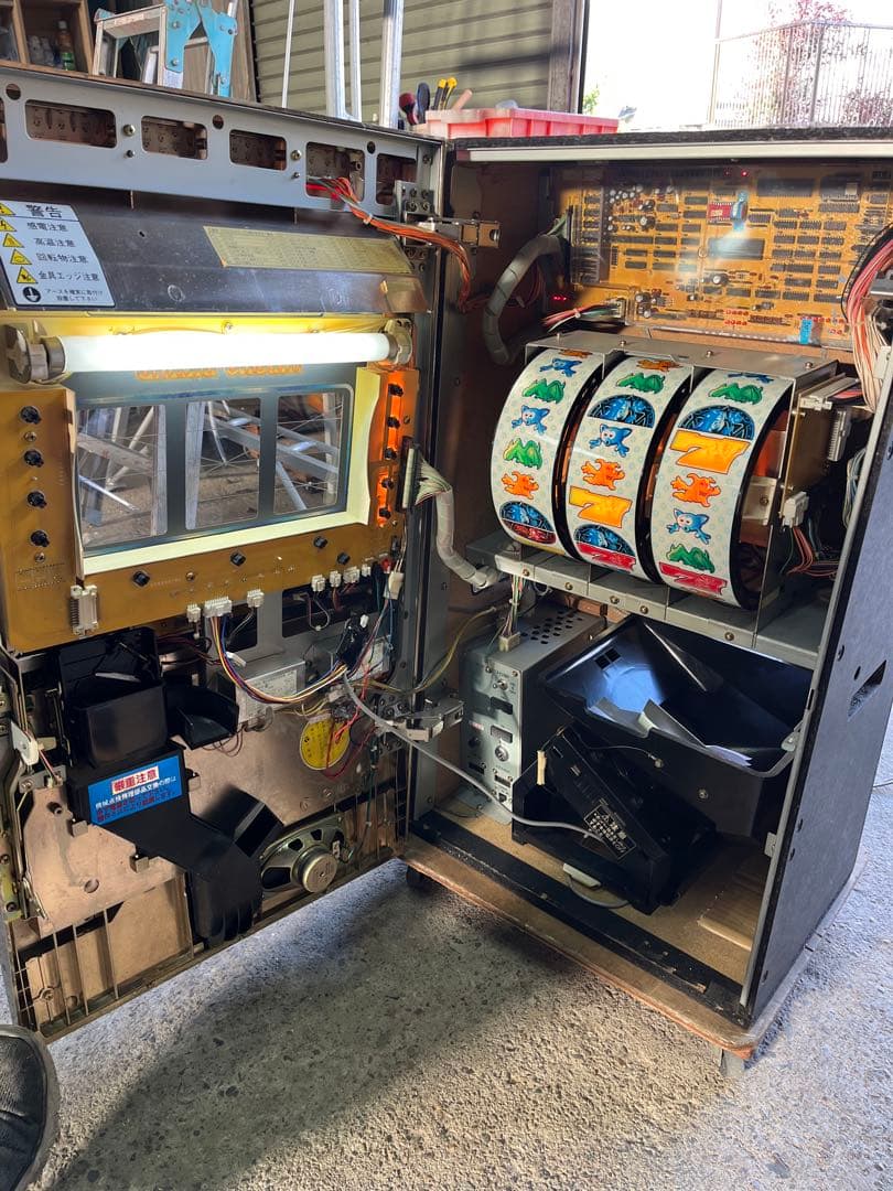 ミズホ MIZUHO ワードオブライト スロット実機 不要機　鍵付き