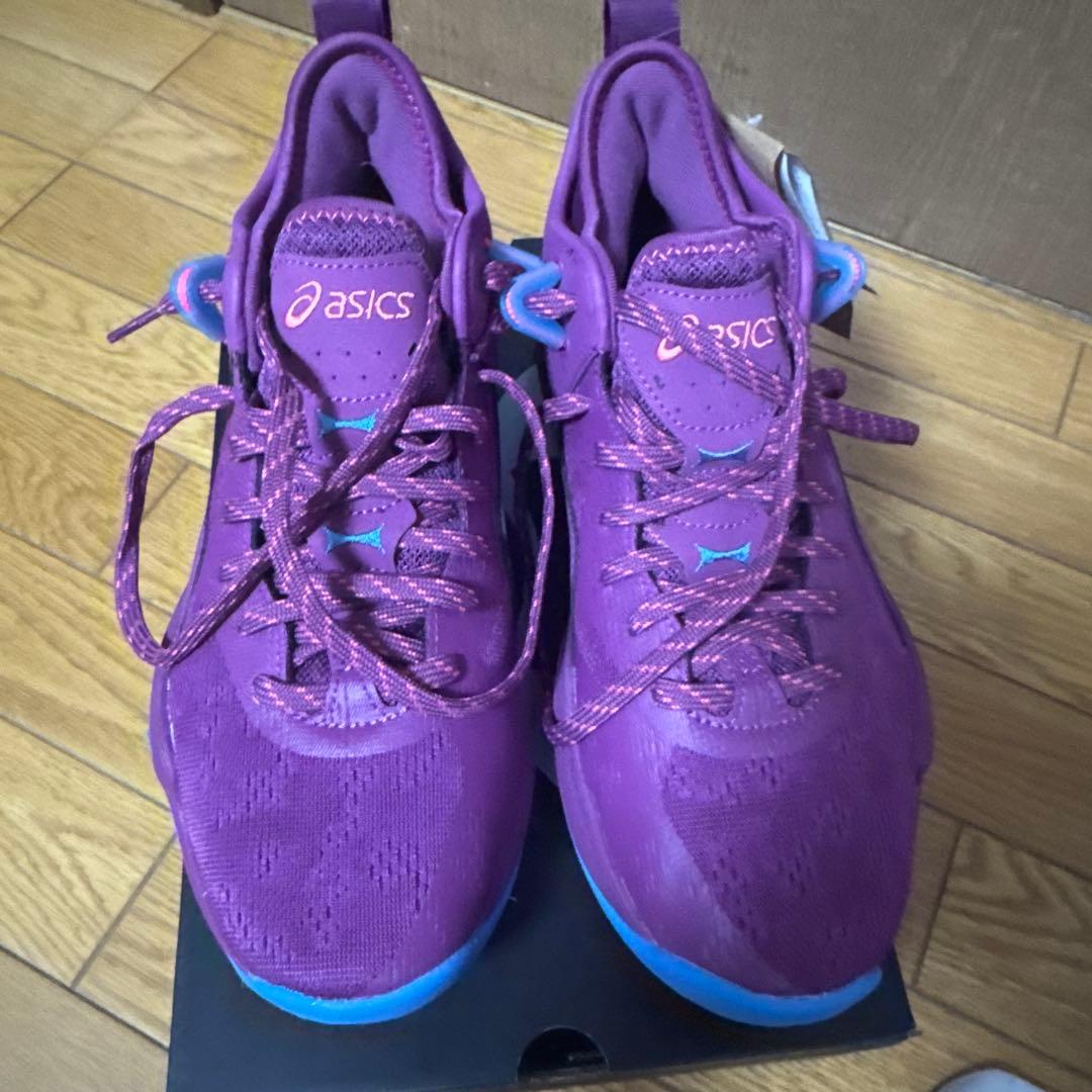 アシックス X1 バスケットボールシューズ パープル
