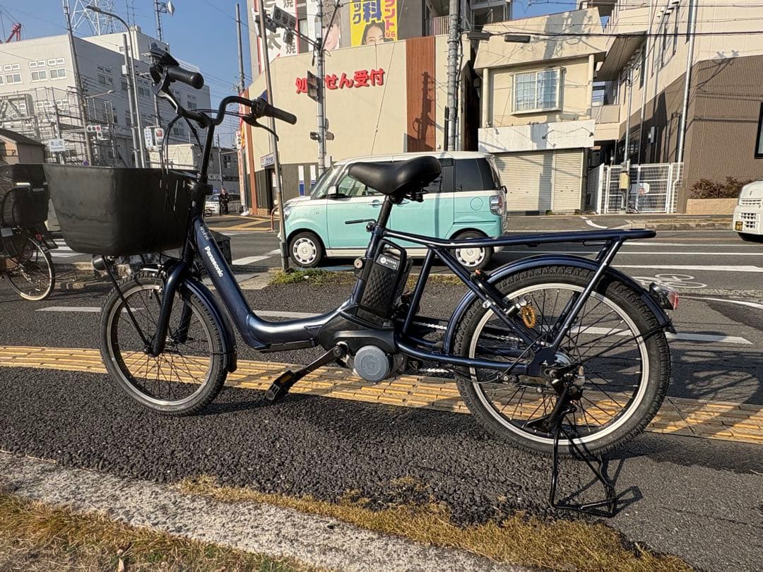 中古20インチPanasonic電動アシスト自転車　12Ah 大阪