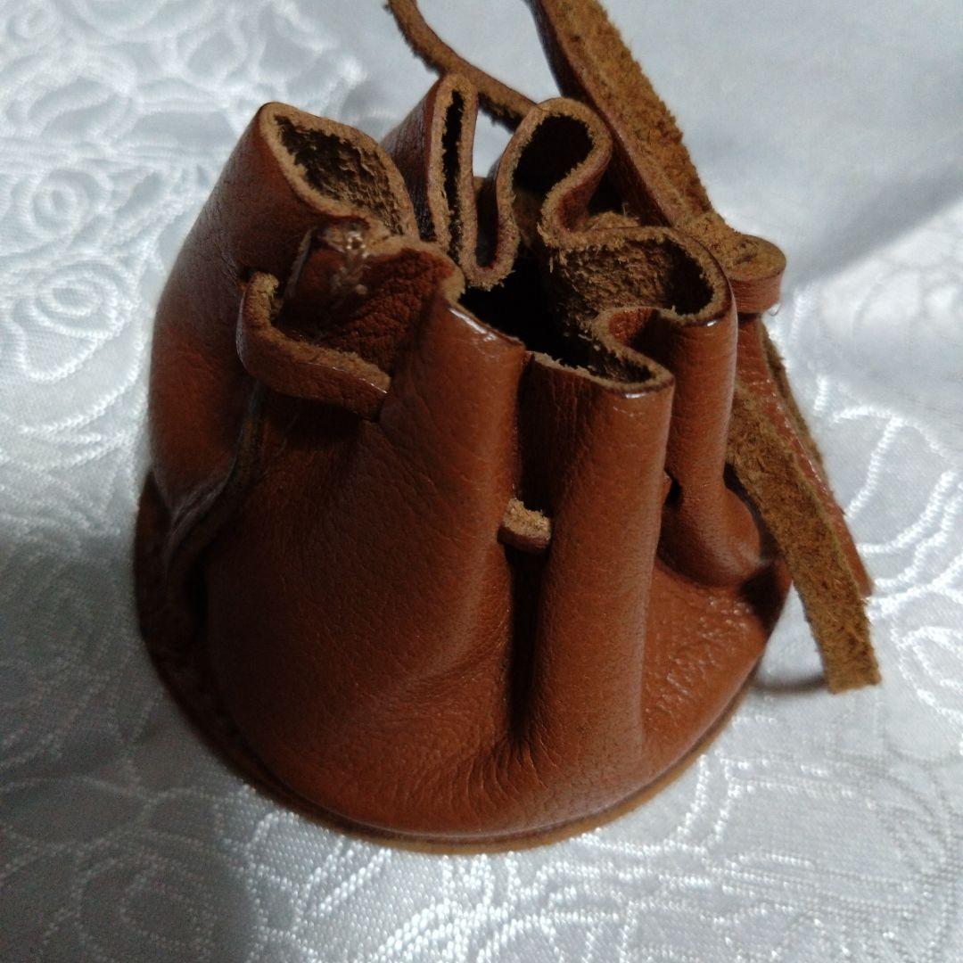 IL BISONTE ステンレス折りたたみカップ レザー収納袋付き