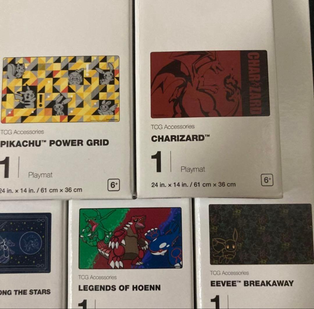 7個　WCS2023 横浜 ポケモン プレイマット　限定　海外　星座　イーブイ